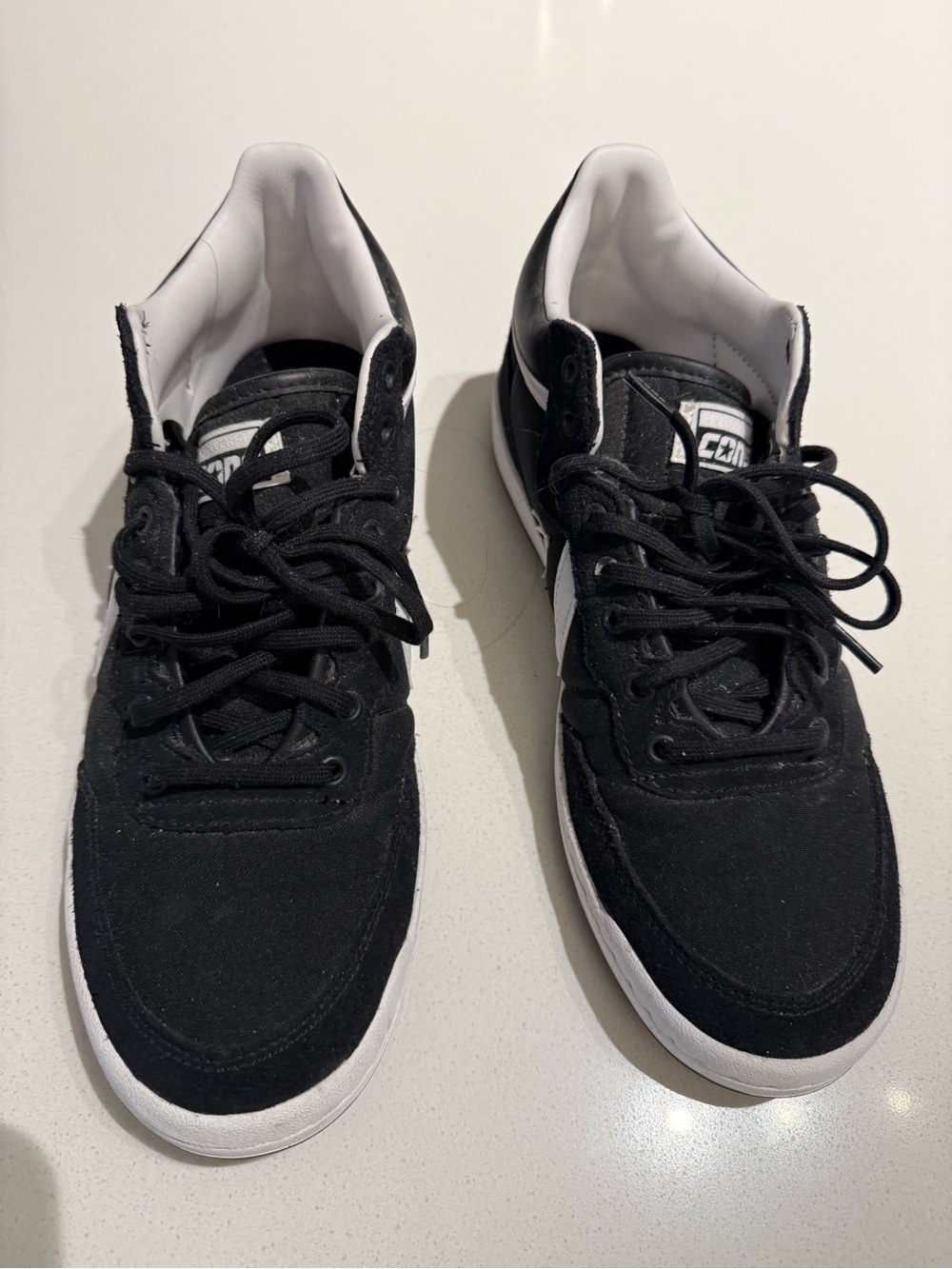 Converse…Black and White Men’s Casual Skate Sneakers